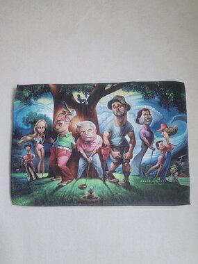 Devant Sport David O'Keefe Caddyshack Bushwood Tribute Golf Towel 14.5 x 20"